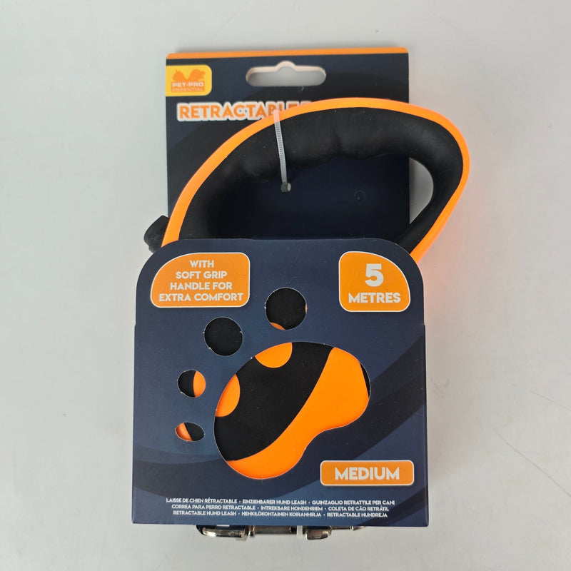 5m Retractable Dog Lead Medium