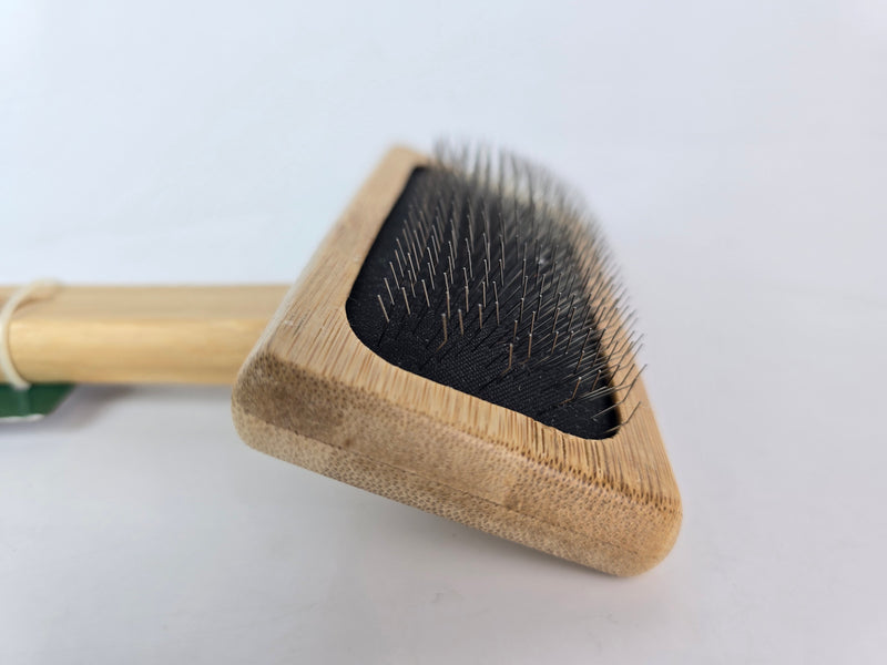 Crufts Bamboo Slicker Brush for Pets