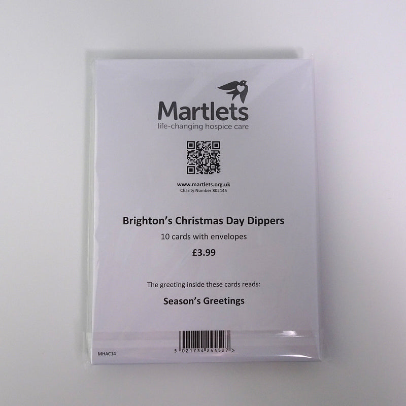 Christmas Day Dippers Brighton Christmas Cards