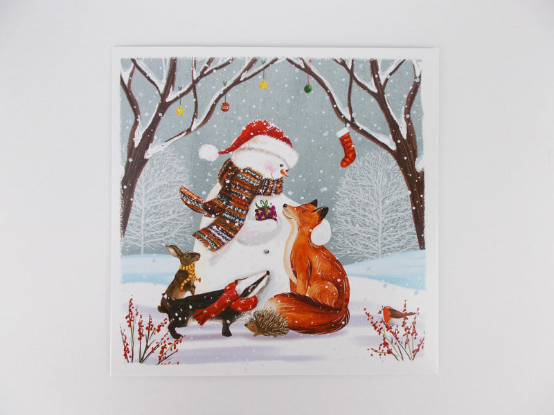Snowy Forest Friends Christmas Cards