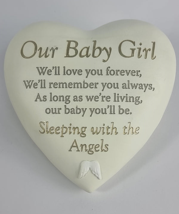 Our Baby Girl Memorial Stone
