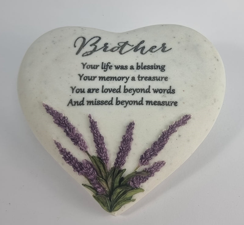 Memorial Stones, Lavender Design - Various Designs